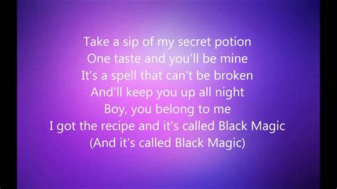 The classic black magic tune